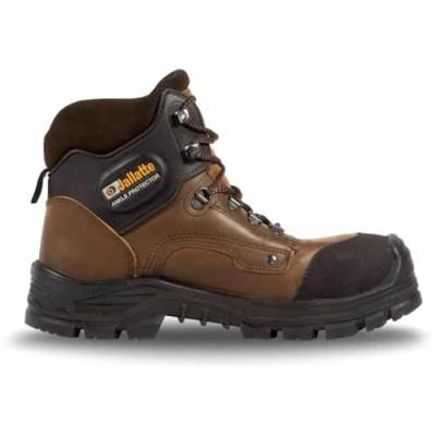 Afbeelding van Jallatte Chaussures de sécurité hautes marron et noire JALFIR SAS S3 CI AN SRC 44 Marron/Noir