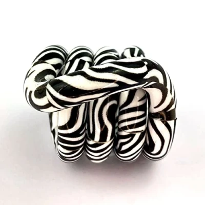 Afbeelding van Tangle Jr. Wild Series Zebra Fidget TO FOCUS Toy For Kids 3+ Draaien Zintuiglijk Speelgoed Geweldig voor fijne motoriek In officiële doos..