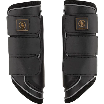 Afbeelding van BR beenbeschermers Majestic Reflecting XL Zwart Zilver