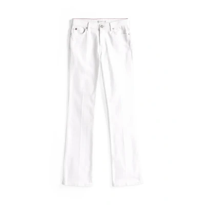 Afbeelding van Tommy Hilfiger Dames Bootcut RW Wit WW0WW44362, (Th Optisch Wit), 27W / 34L