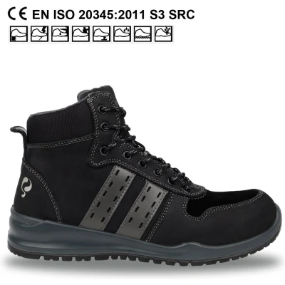 Afbeelding van Quick vh schoen Sport S3 SRC hoog zwart mt 40