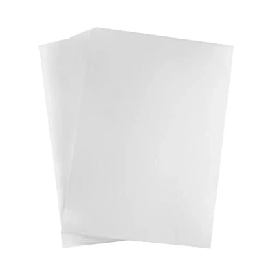 Afbeelding van QWORK® 50 vel overheadtransparanten, A4 OHP transparanten Overheadtransparanten voor laserprinters Inkjetprinters (0,12mm Dik)