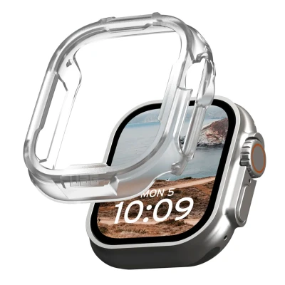 Afbeelding van URBAN ARMOR GEAR Scout case voor Apple Watch Ultra / 2 (49mm) (val en stootbestendig, volgens Amerikaanse militaire standaard, displaybescherming) ijs