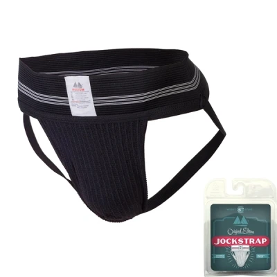 Afbeelding van MM Jockstrap Zwart 3 inch