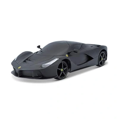 Afbeelding van Maisto Tech R/C Ferrari LaFerrari: Op afstand bestuurde auto in schaal 1:24, 2,4 GHz, met pistoolgreepbediening, vanaf 5 jaar, 20 cm, mat zwart (581530 2)