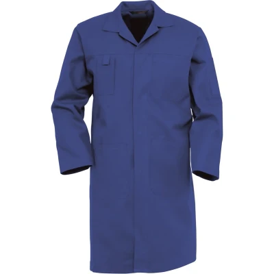 Afbeelding van HAVEP Basic Lange Jas/Stofjas Korenblauw Maat 64