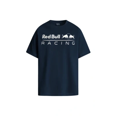 Afbeelding van Red Bull Racing x Pepe Jeans TEAM LOGO Tshirt print Dark Blue, Heren, Maat: Large, blue