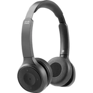 Afbeelding van Cisco 730 Headset Bedraad en draadloos Hoofdband Oproepen/muziek Bluetooth Zwart, Koolstof