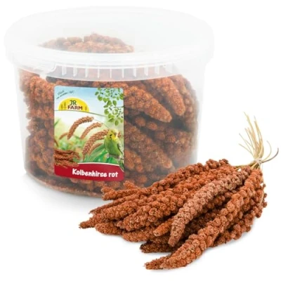 Afbeelding van JR FARM Birds zuigergierst rood in emmer 500 g