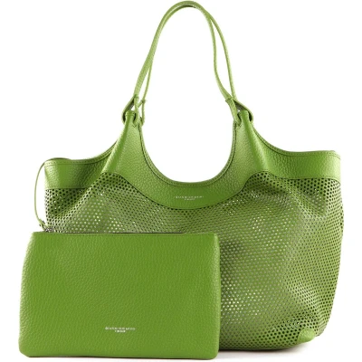 Afbeelding van Gianni Chiarini DUA Handtas, Dames, Maat: One Size, Wasabi green