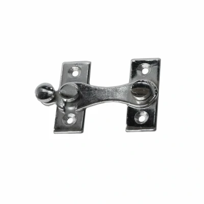 Afbeelding van Edm Deurklopper H Vorm Staal 8 Cm Links Verchroomd