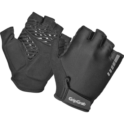 Afbeelding van GripGrab ProRide RC Max Korte Vinger Zomer Fietshandschoenen met Padding voor Dames Zwart Vrouwen Maat XS