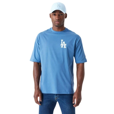 Afbeelding van New Era MLB LOS Angeles Dodgers World Series TEE Fanartikel, Heren, Maat: Medium, Blue/white