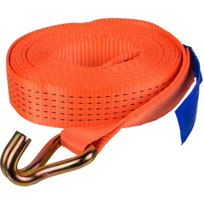 Afbeelding van GEKO Spanband met J haak 8 m 5000 kg 50 mm breed Polyester
