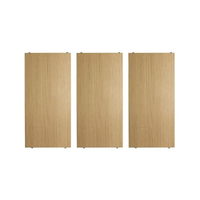 Afbeelding van String Legplank Eiken 58 x 30 cm set van 3