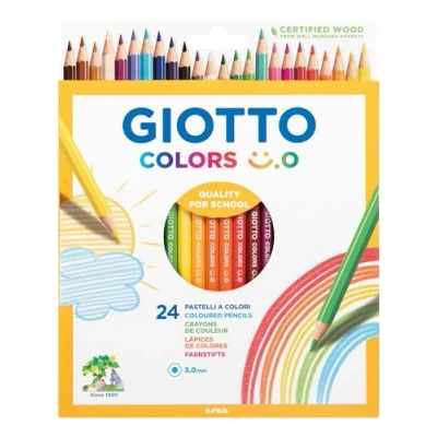 Afbeelding van Giotto Colors Smile Kleurpotloden 24 stuks