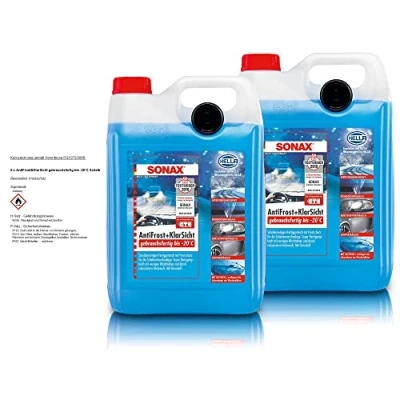Afbeelding van SONAX 2X 03325000 antivries &amp; helder zicht gebruiksklaar tot 20 C vorstbescherming 5 l