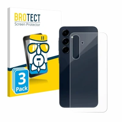 Afbeelding van BROTECT Screenprotector voor Samsung Galaxy A35 5G (Achterkant) Folie Beschermfolie Beschermglas transparant (3 Stuks)