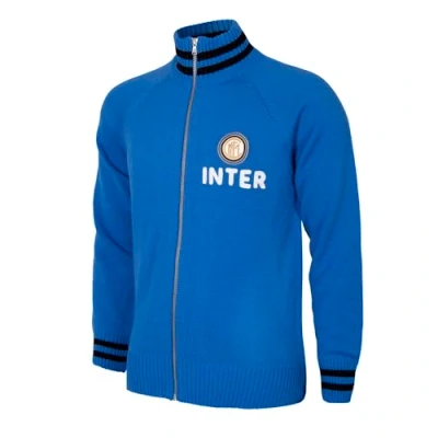 Afbeelding van COPA FC Internazionale 1960 68 Retro Voetbaljack Mannen Blauw XS