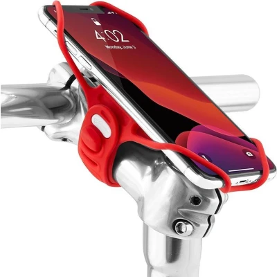 Afbeelding van Bone Sport Smartphone Houder Fiets Bike Tie Pro3 Rood