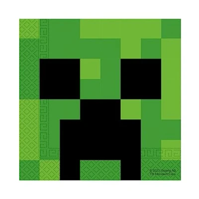 Afbeelding van Servetten Minecraft 33x33cm 20 stuks