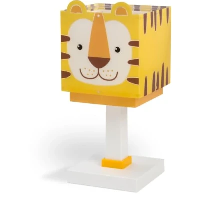 Afbeelding van Dalber Little Tiger tafel of bedlamp, 40 W, geel