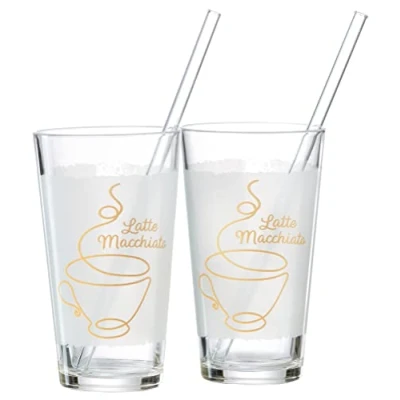 Afbeelding van Ritzenhoff &amp; Breker Latte Macchiato glazenset Coffee, 4 delig, helder
