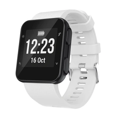 Afbeelding van Siliconen bandje Wit Garmin Forerunner 35 / 30