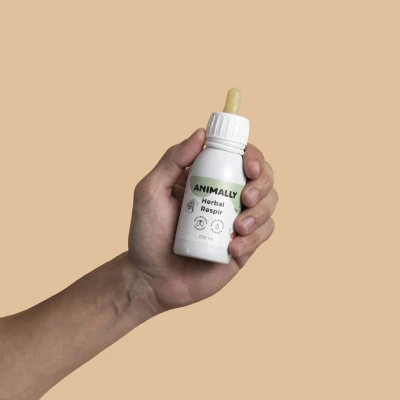 Afbeelding van Animally Biologische Dieren Kruiden ademhaling en immuniteit elixir verkoudheid hoesten 100ml