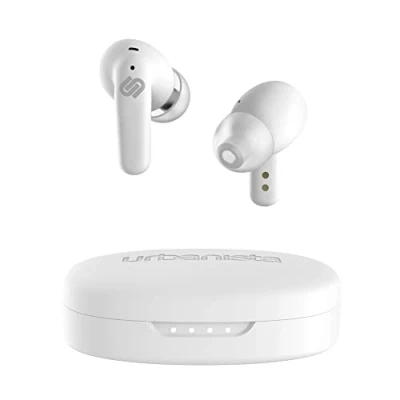 Afbeelding van Urbanista Seoul Draadloze Oordopjes Oortjes met Microfoon 70 ms Lage Latency Gaming Bluetooth In ear Hoofdtelefoon Oplaadbare 32 Uur Speeltijd Parelwit