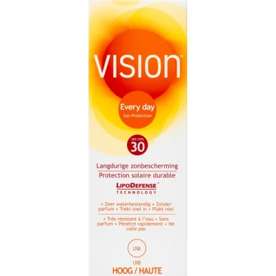 Afbeelding van 2x Vision Zonnebrand Every Day Sun SPF 30 50 ml