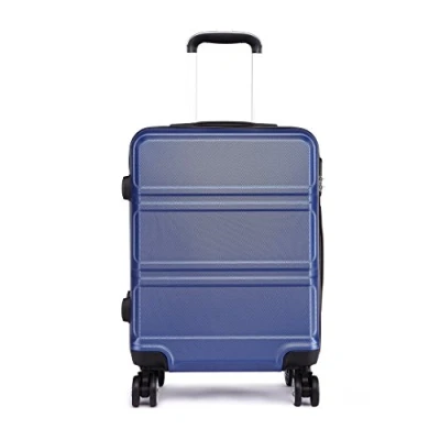 Afbeelding van Kono 24 inch Middelgrote Koffer Harde 4 Spinner Wielen Reistrolley (24&quot;,marine)