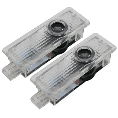 Afbeelding van 2 stuks autodeur projector, voor MINI F54 F55 F56 F57 2015 2024 draadloze projector stap hoffelijkheid welkomstlichten Ghost Shadow Lights