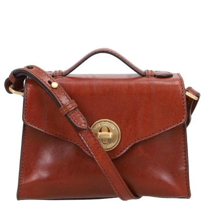 Afbeelding van The Bridge Crossbodytassen Irene cognac