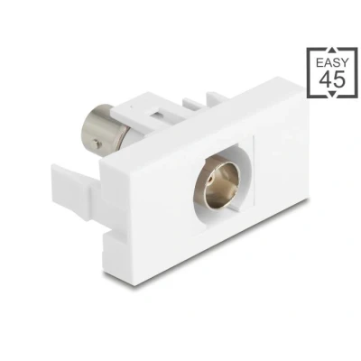 Afbeelding van Delock Easy 45 Modul BNC Buchse zu weiß HQ products