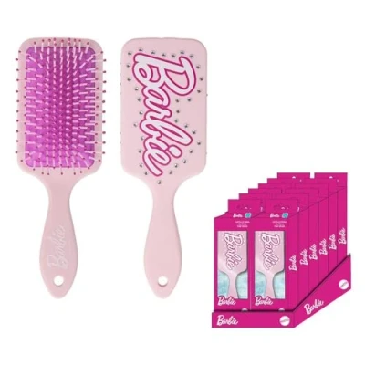 Afbeelding van Barbie Haarborstel Roze Meisjes Cadeauverpakking