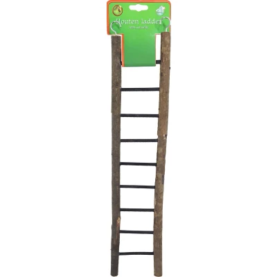 Afbeelding van Houten ladder 9 traps Natural Gebr. de Boon