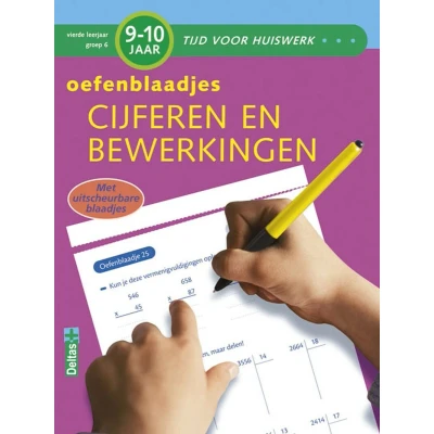 Afbeelding van Tijd voor huiswerk Cijferen en bewerkingen 9 10 jr