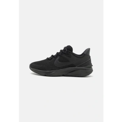Afbeelding van NIKE Performance STAR Runner 4 NN GS Hardloopschoenen neutraal voor kinderen, Maat: 38.5, Black/anthracite Textiel/ synthetisch