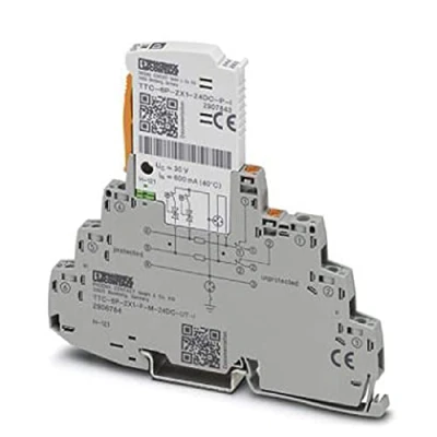 Afbeelding van Phoenix Contact 2906784 TTC 6P 2X1 F M 24DC UT I Overspanningsveilige afleider 1 stuk(s)