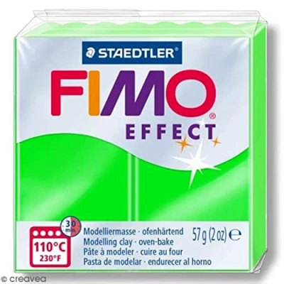 Afbeelding van Fimo effect neon groen nr. 501 57gram