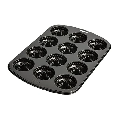 Afbeelding van Original Kaiser Inspiration Bundt cake muffinvorm voor 12 muffins, muffinbakplaat 38x27 cm, antiaanbaklaag, standaardformaat, cupcakevormen, korte baktijd