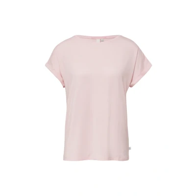 Afbeelding van QS Tshirt basic, Dames, Maat: Large, Zartrosa