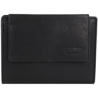 Afbeelding van mano DON Simon Portemonnee, Dames, Maat: One Size, Schwarz