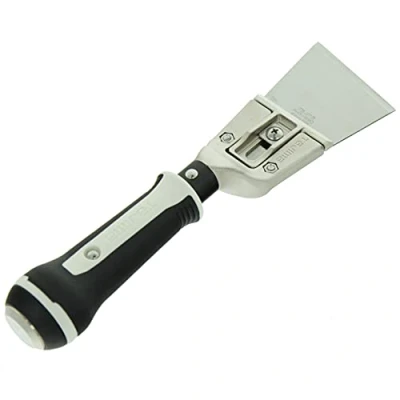 Afbeelding van Tajima Universeel schraapstaal lengte 285 mm lemmetbreedte 80 met uitwisselbare lemmet 1 stuk PHR250H80