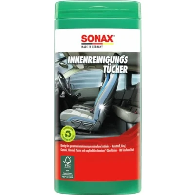Afbeelding van SONAX 4122000 interieurreinigingsdoekjes box (30 doekjes)