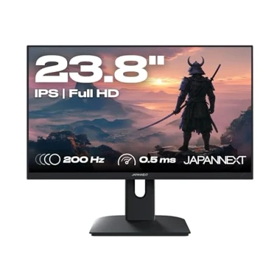 Afbeelding van JAPANNEXT Gaming Monitor 23.8&quot; IPS Full HD (1920x1080) 200Hz 0.5ms Hoogte en kantelverstelling Ingebouwde luidsprekers G Sync/FreeSync 2 jaar garantie JN I238FHD200F