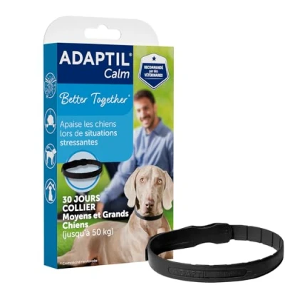 Afbeelding van ADAPTIL® Calm halsband voor middelgrote en grote honden, anti stress halsomtrek tot 62,5 cm, 1 stuk (1 stuk)