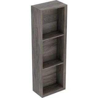 Afbeelding van Geberit iCon openkast, noten hickory 225 x 700 132