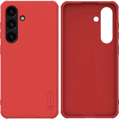 Afbeelding van Nillkin Super Frosted Shield Pro pantserhoes voor Samsung Galaxy S24 rood
